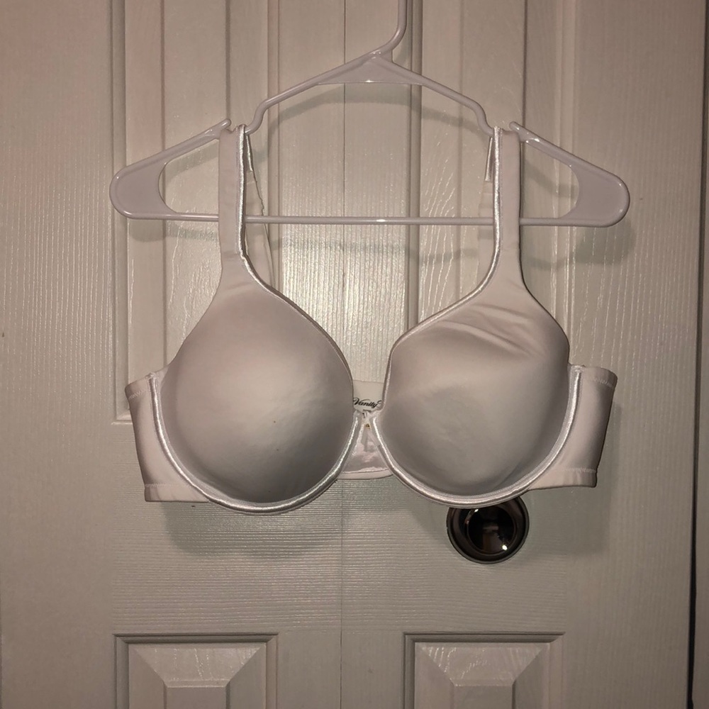 White Vanity Fair Bra